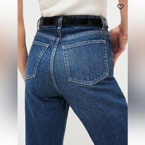 Reformation Cynthia High Rise Straight Jeans